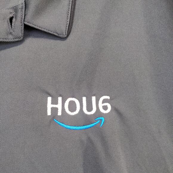Nike Dri Fit Amazon HOU6 Polo Shirt Men's 4XL Embroidered Logo Employee - Picture 11 of 13